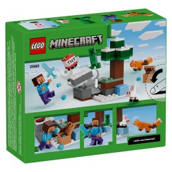 MINECRAFT LA AVENTURA DE STEVE EN LA TAIGA