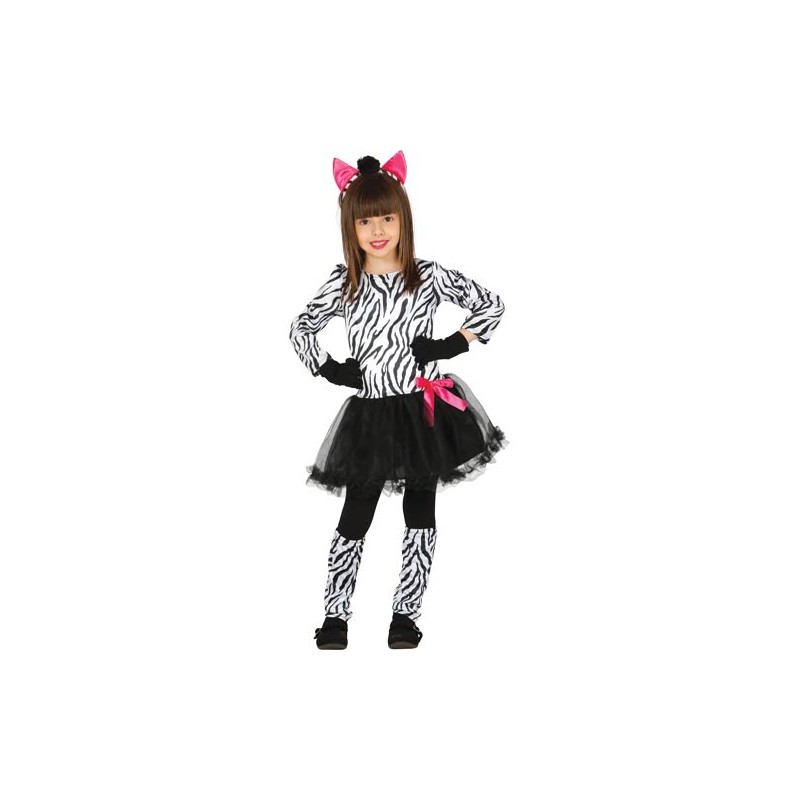 DISFRAZ CEBRA INFANTIL 10-12 A