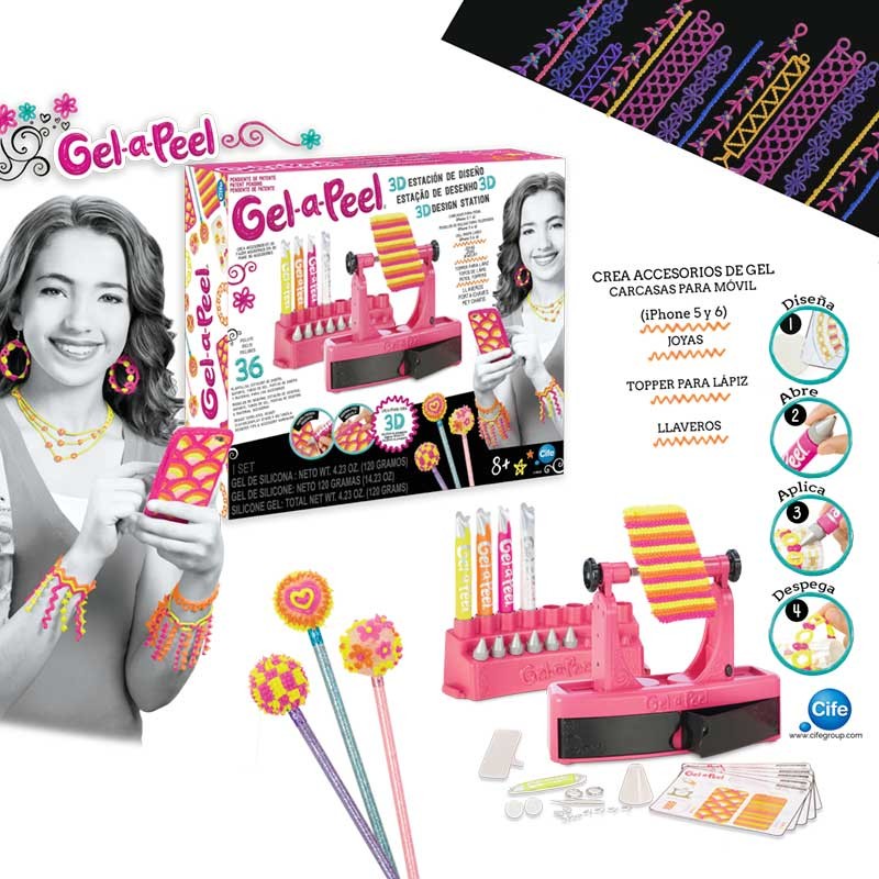 GEL A PEEL SET ESTACION DE DIS