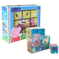 ROMPECABEZAS PEPPA PIG 9 CUBOS