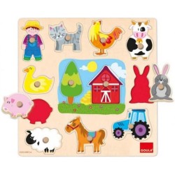 GOULA PUZZLE SILUETA GRANJA