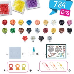 AQUABEADS KIT LLAVEROS DRAGONS