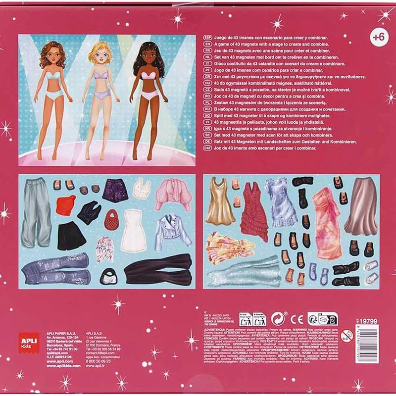 JUEGO MAGNETICO FASHION SHOW