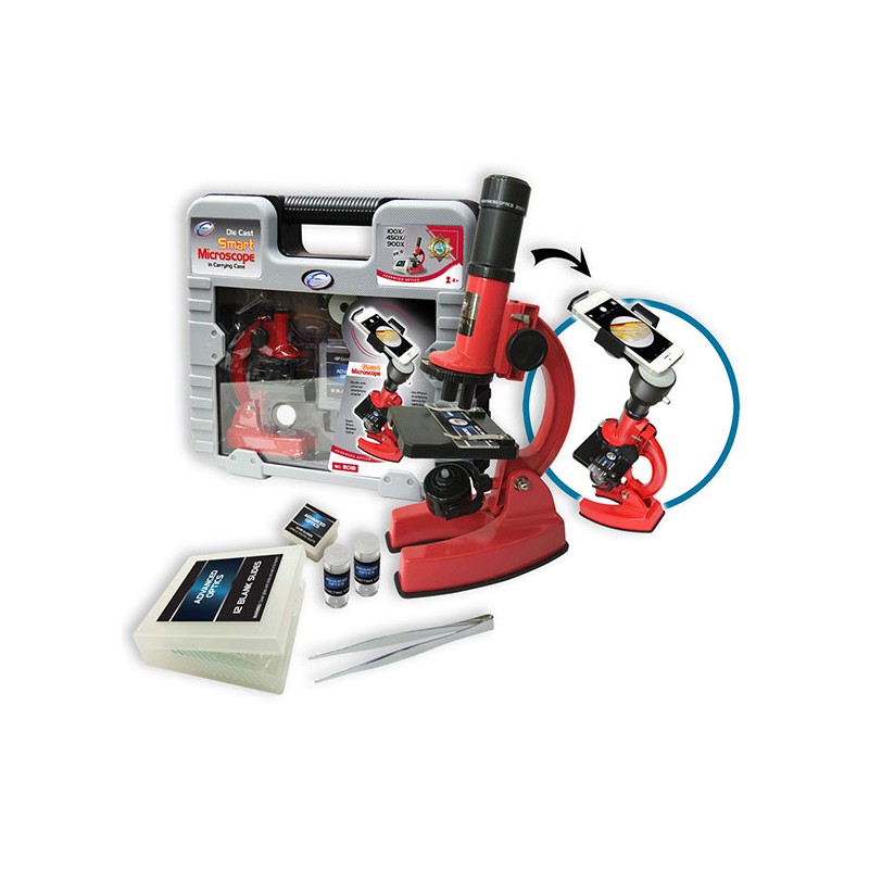 MICROSCOPIO METAL C/SMARPHONE