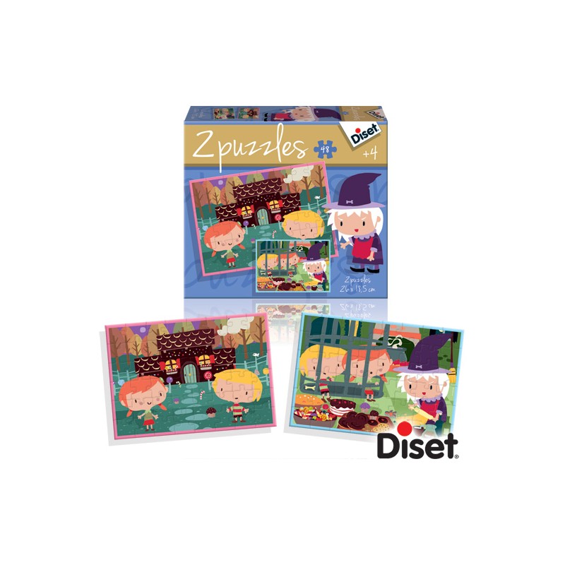 PUZZLE CUENTO 2 X 48 LA CASITA