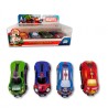 FLIP CARS MARVEL PACK DE 4