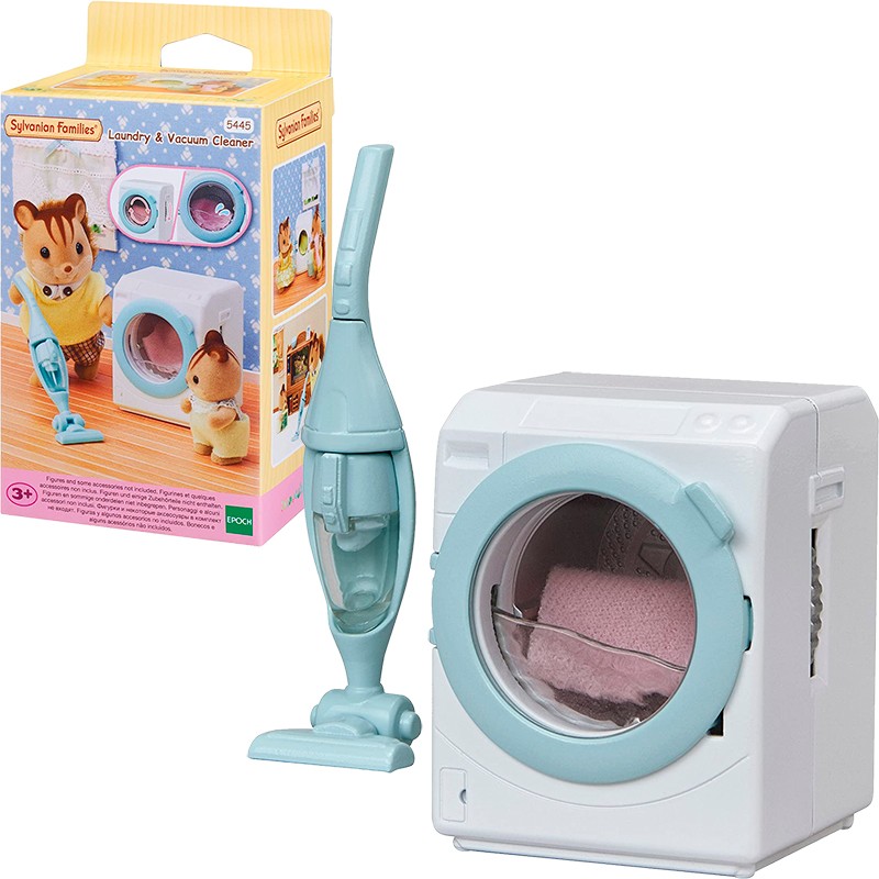 SYLVANIAN SET DE LAVADORA Y AS