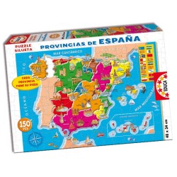 PUZZLE 150P PROVINCIAS ESPAÑA