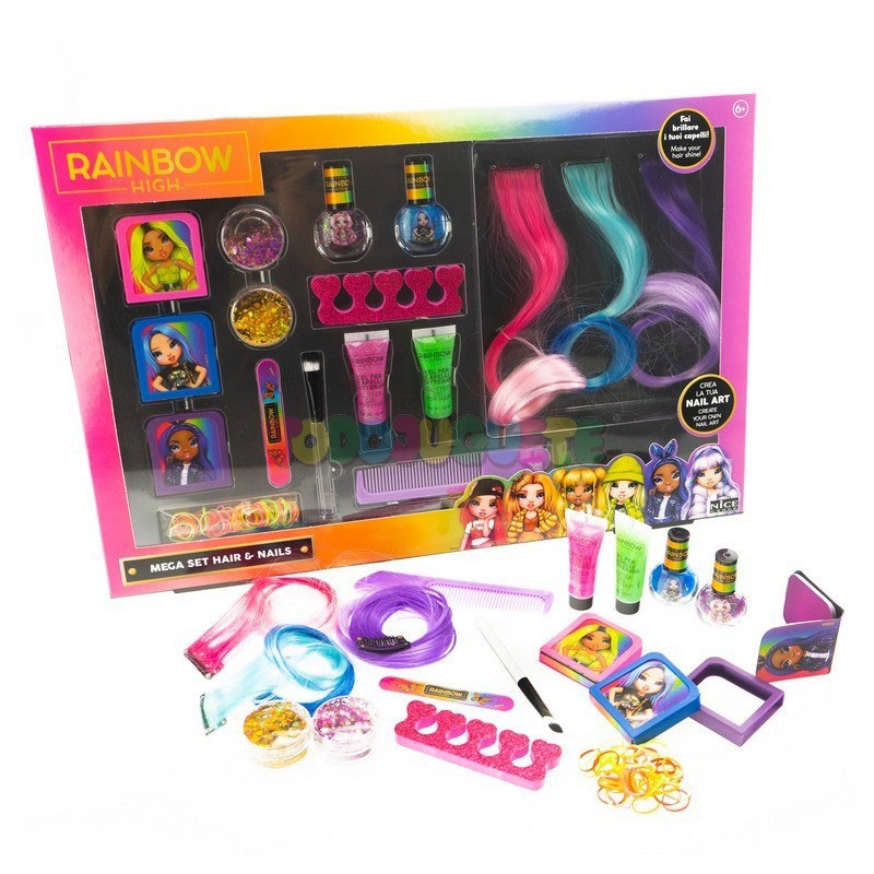 RAINBOW HIGH MEGA SET PELO MAG