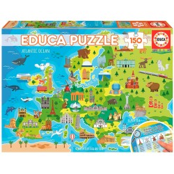 PUZZLE 150P MAPA EUROPA