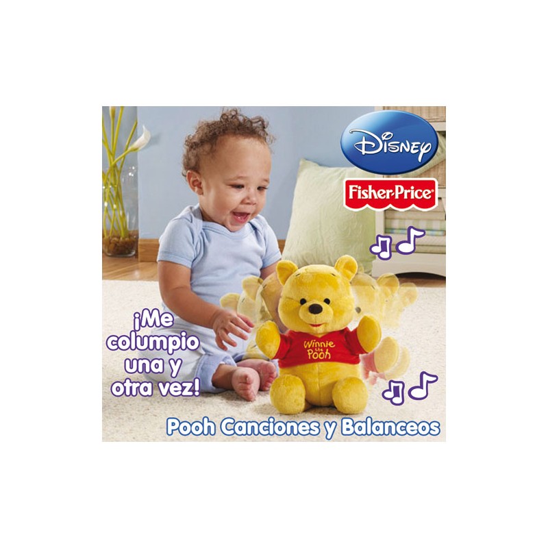 PELUCHE WINNIE THE POOH CANCIONES Y BALANCEOS