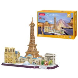 PUZZLE 3D CITY LINE PARIS