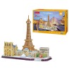 PUZZLE 3D CITY LINE PARIS