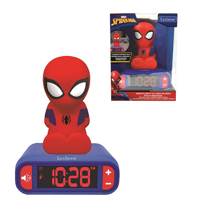 RELOJ DESPERTADOR LUZ NOCTURNA