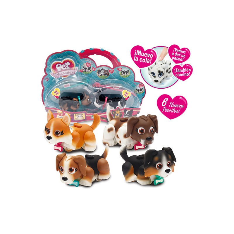 PET PARADE BLISTER 2 CACHORROS