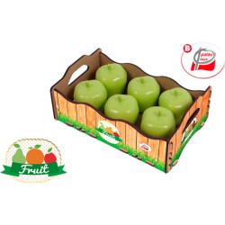 CAJA MADERA CON 6 MANZANAS 24,