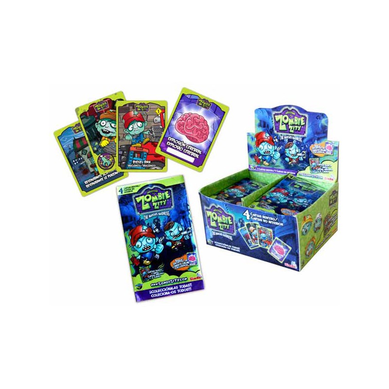 ZOMBI ZITY ZOMBIE CITY CARTAS