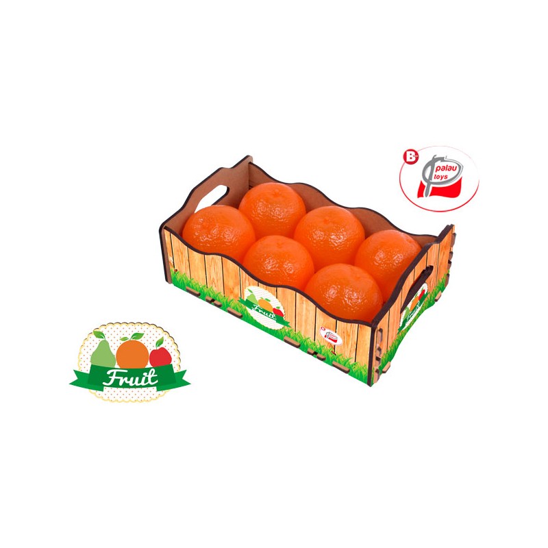 CAJA MADERA CON 6 NARANJAS 24,