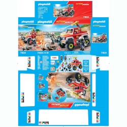 ACTION HEROES CAMION DE BOMBER