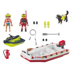 ACTION HEROES BOTE DE BOMBEROS