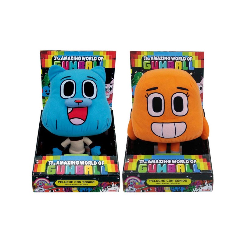 GUMBALL/DARWIN PELUCHE CON SON