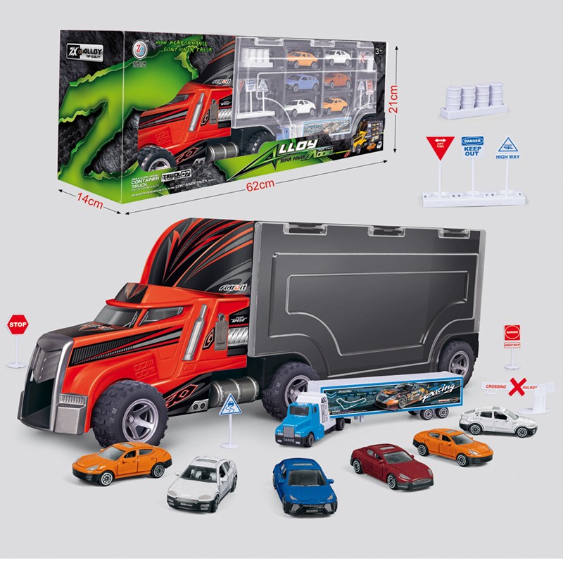 CAMION PORTACOCHES CON 6 COCHE