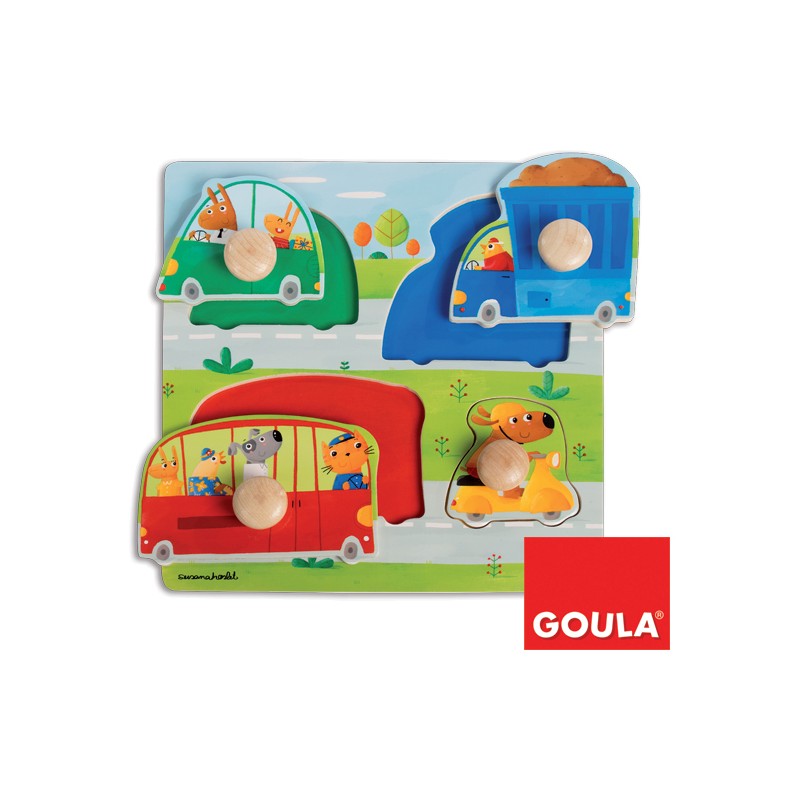 PUZZLE VEHICULOS (22X22)