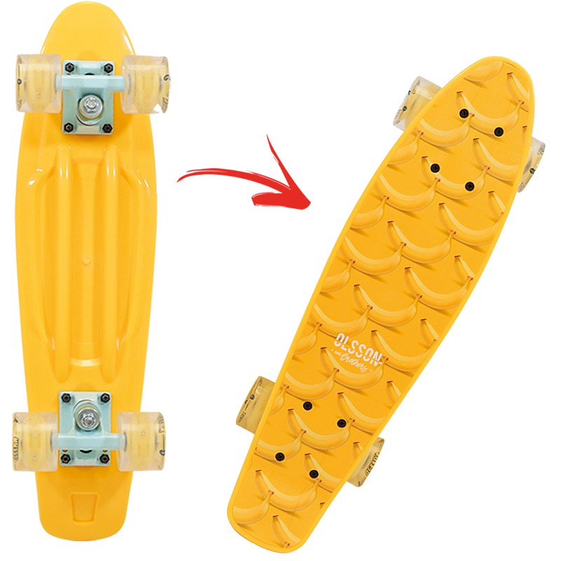 MONOPATIN BANANA/LIGHT WHEEL