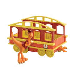 DINO TREN EL REVISOR CON VAGON