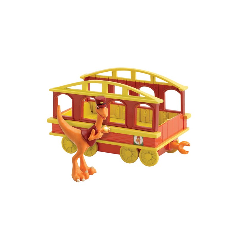 DINO TREN EL REVISOR CON VAGON