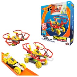 SET DRONE y VEHICULO HOT WHEEL