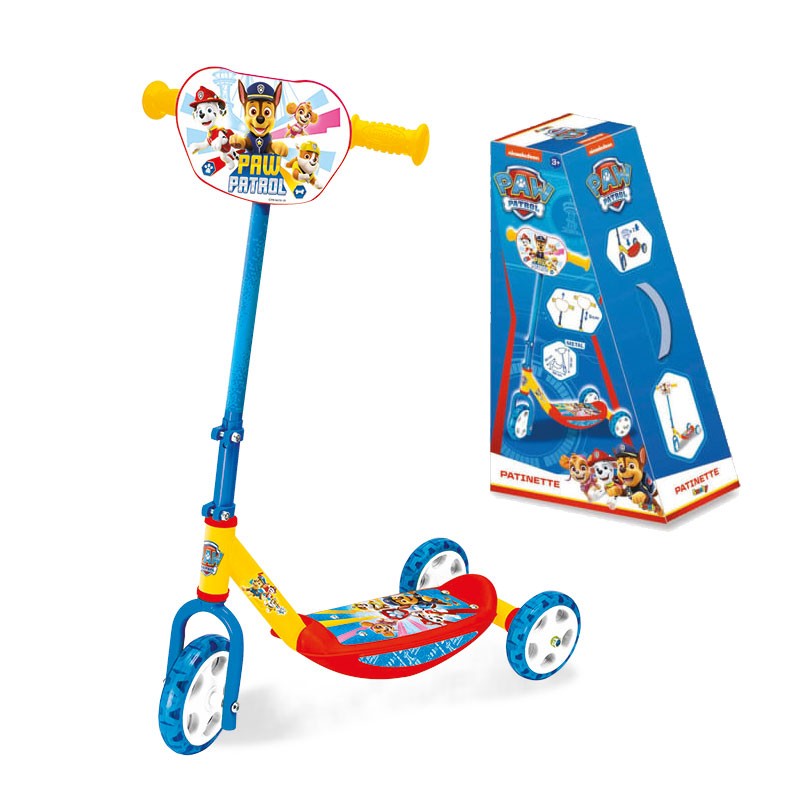 PATINETE 3 RUEDAS PATRULLA CAN