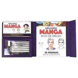 PETIT PICASSO DIBUJANDO MANGA