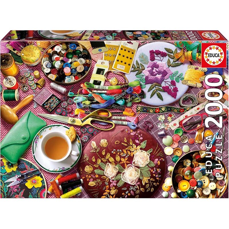 PUZZLE 2000P LA MESA DE COSTUR