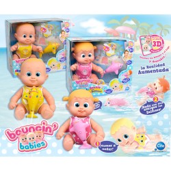 BOUCIN BABIES NADANDO CON DEL