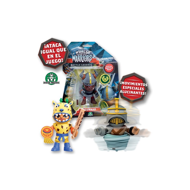 WORLD WARRIORS FIGURAS DELUXE