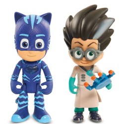 PJ MASKS FIGURAS CON LUZ Y VIL