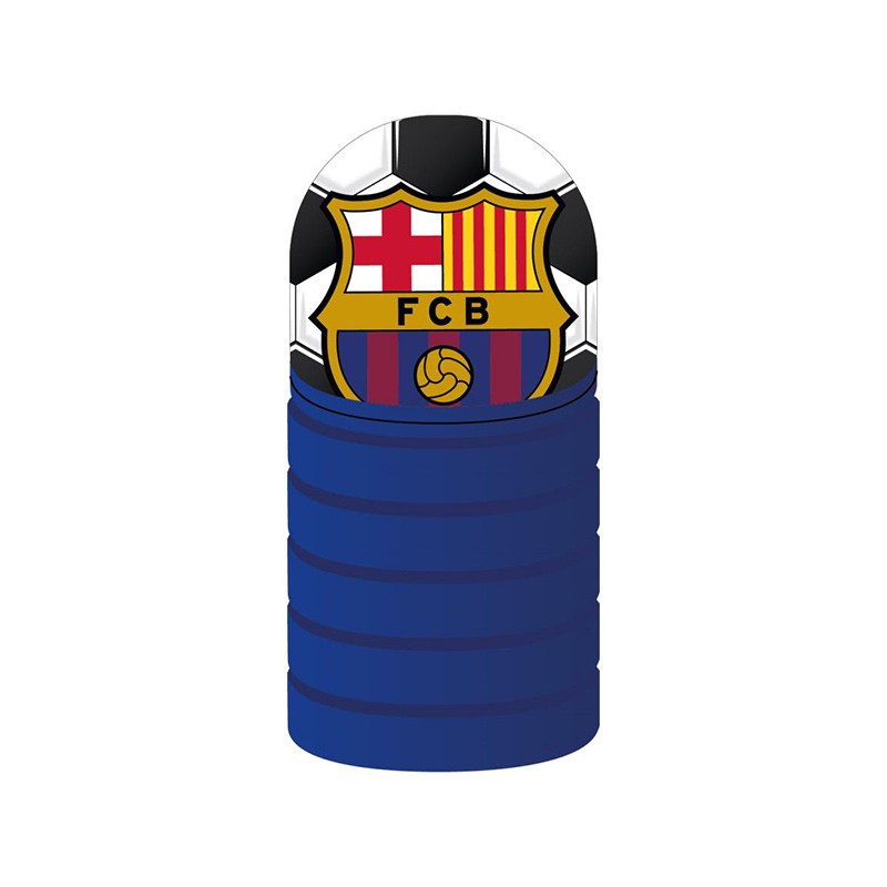 ESTUCHE PORTATODO SILICONA FC BARCELONA AZUL