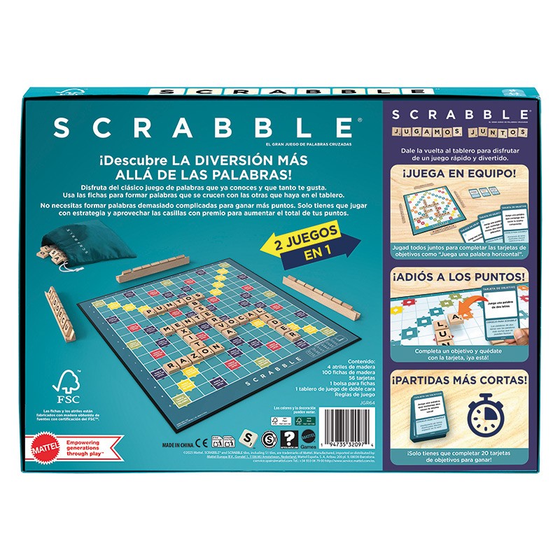 MG SCRABBLE CORE WOOD EN CASTELLANO