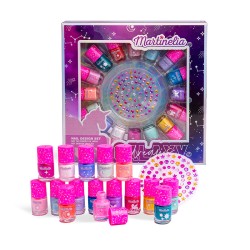 KIT DE UÑAS BRILLANTES MARTINE
