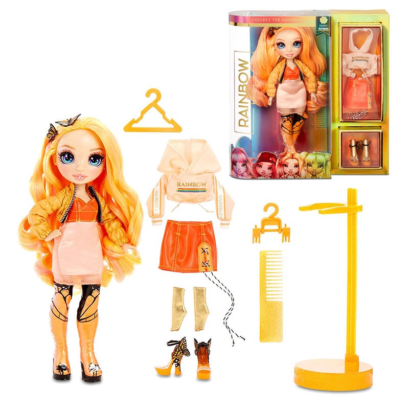 RAINBOW HIGH FASHION DOLL POPP