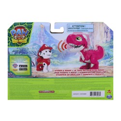 PATRULLA CANINA DINO RUGIENTE + FIGURA MARSHALL