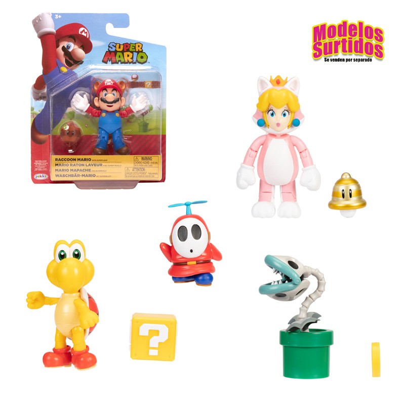FIGURA SUPER MARIO 10 CM STD