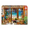PUZZLE 1500P VENTANA DEL OBSERVADOR DE AVES
