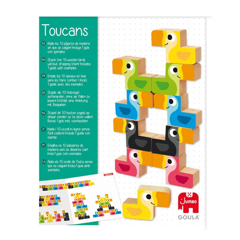 GOULA TOUCAN STACKING GAME