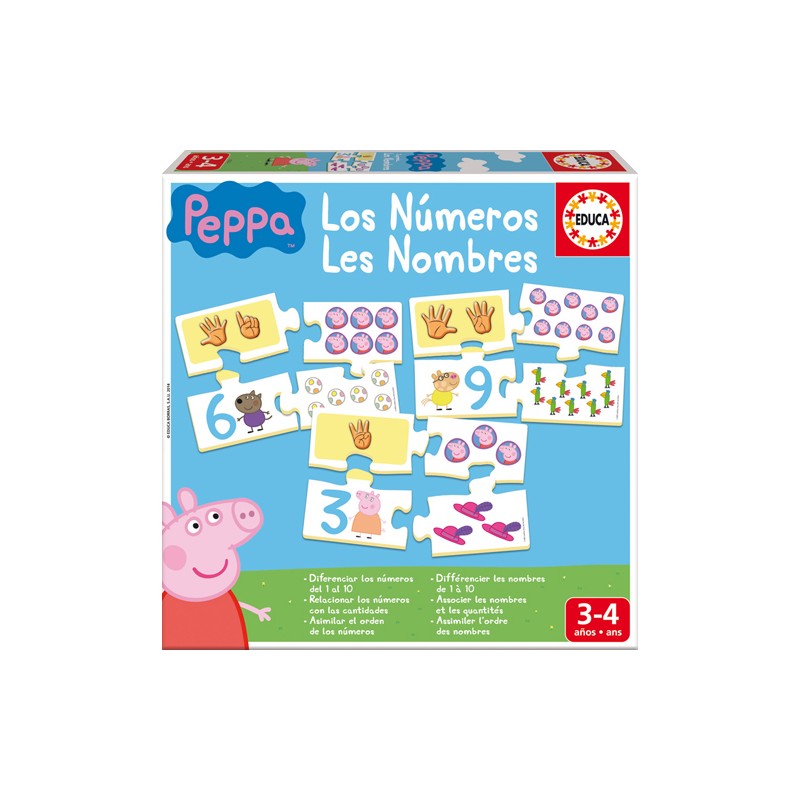 APRENDO LOS NUMEROS PEPPA PIG