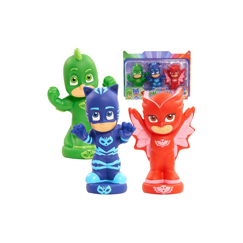 PJ MASKS FIGURAS DE BAÑO