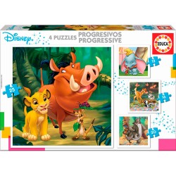 PUZZLE PROGRESIVOS DISNEY ANIM
