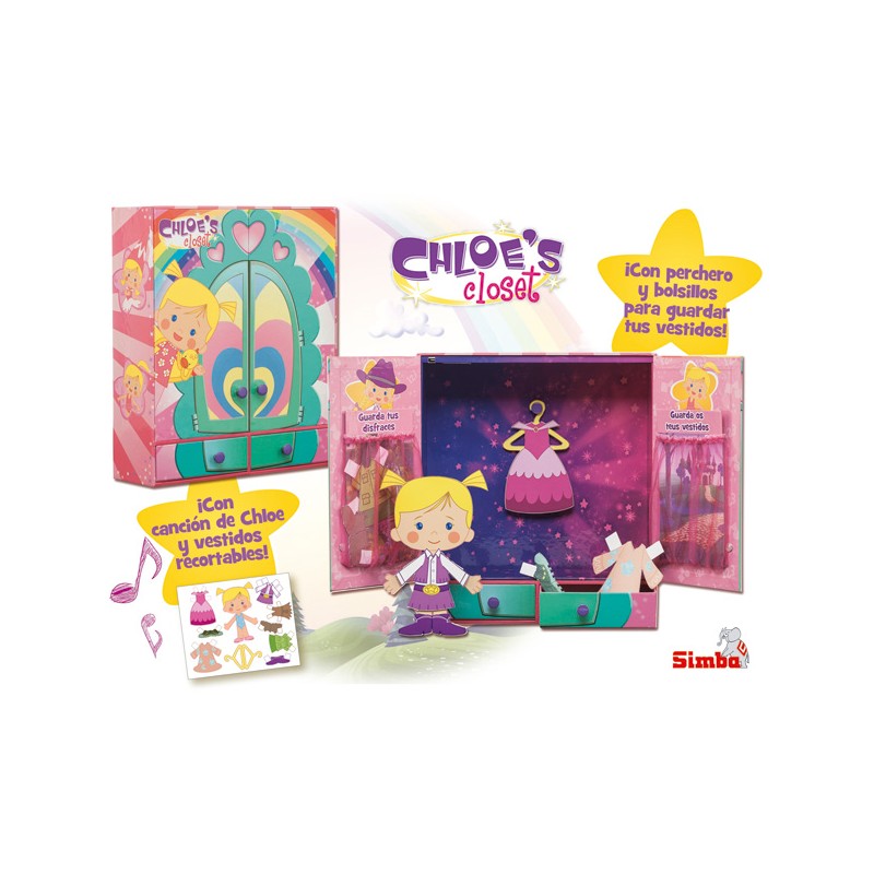 CHLOE ARMARIO MUSICAL CON RECORTABLES