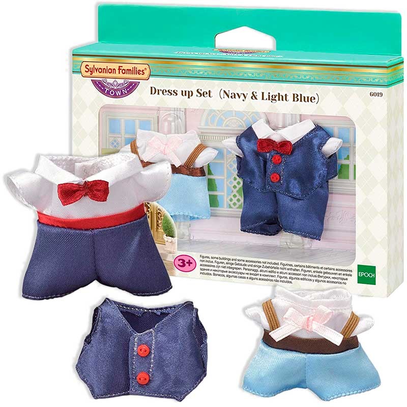 SYLVANIAN SET VEST PAPA Y NIÑO